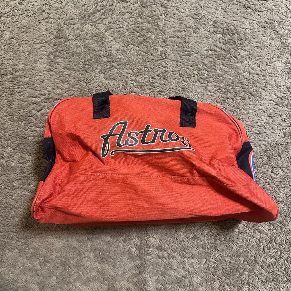 Vintage MLB Kroger Houston Astros “RED” duffel bag 00s